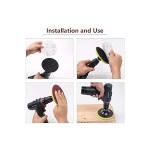 Paquete de 80 discos de lijado de 5 pulgadas lijadora de_5