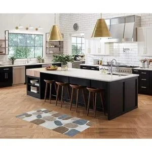 Pebble Alfombra de baño de 21 x 31 pulgadas color beige_4