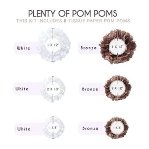 Kit de decoración de baby shower para niña de Epiqueone_4