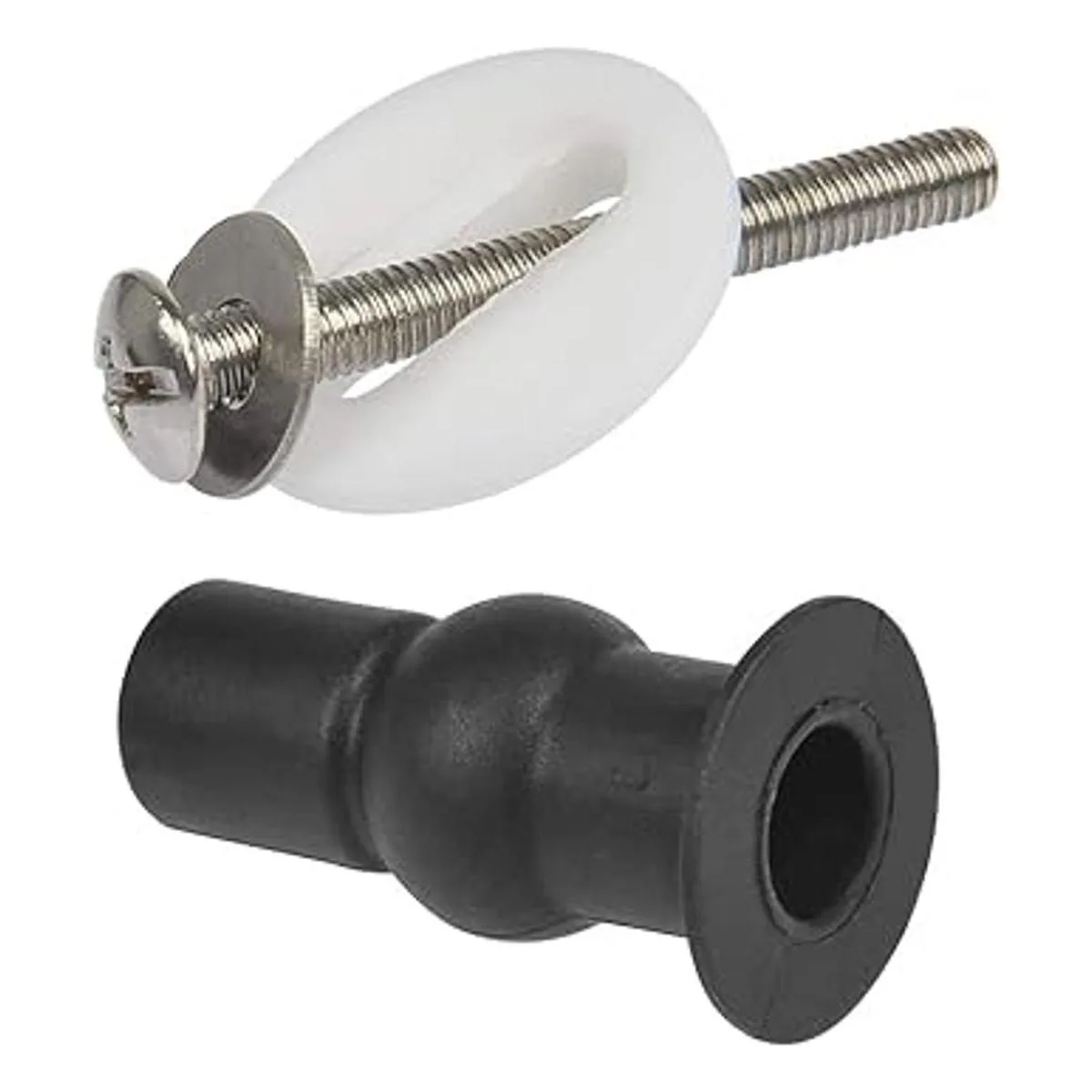 FOCCTS Juego de 4 tornillos de bisagras para asiento de