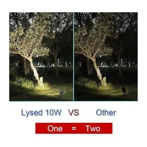 Lysed 10W luces de paisaje de baja tensión 12V LED Focos_4