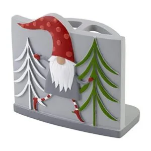 Gnome Walk Holiday Collection Soporte para cepillo de_1
