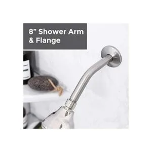 LDR Brazo de ducha y brida de 8 pulgadas construcción de_2