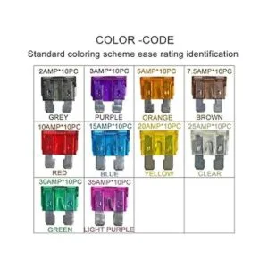 MuHize Fusibles estándar de 100 piezas de fusibles de_4