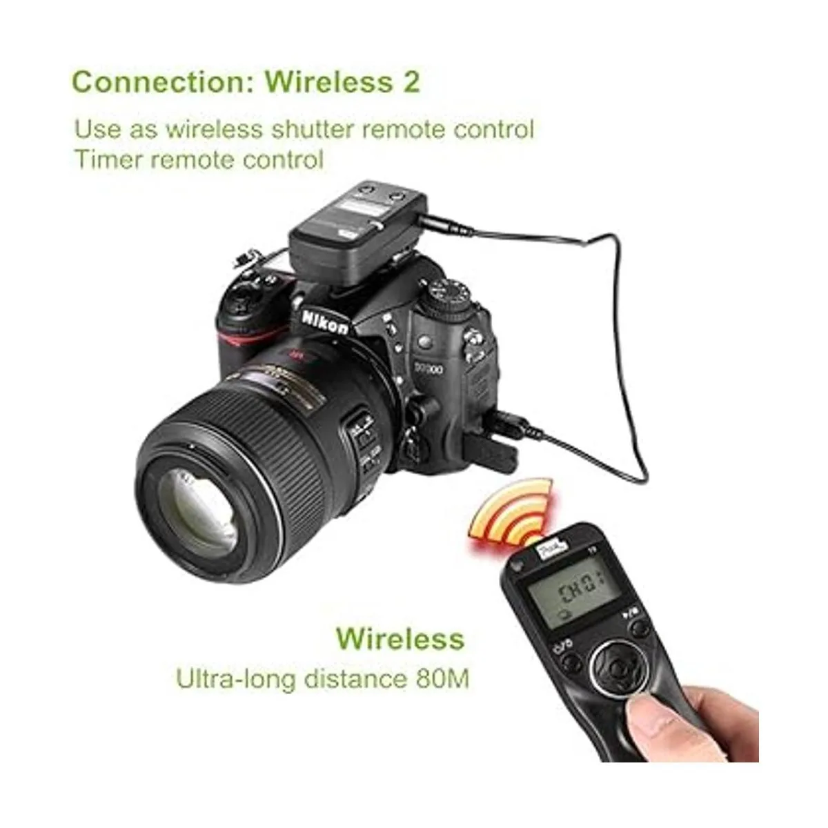 Pixel Temporizador de disparador TW283N3 Control remoto_3