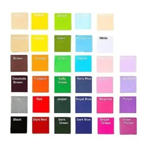 Exquiss 3400 hojas de papel de seda cuadrados de 2_1