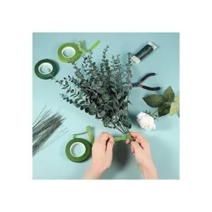 Pengxiaomei Kit de arreglos florales cinta floral y