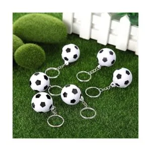 Paquete de 30 llaveros de fútbol pelota de estrés_3