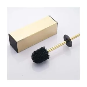 BGL Cepillo y soporte para inodoro independiente de acero_4