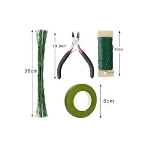 Pengxiaomei Kit de arreglos florales cinta floral y