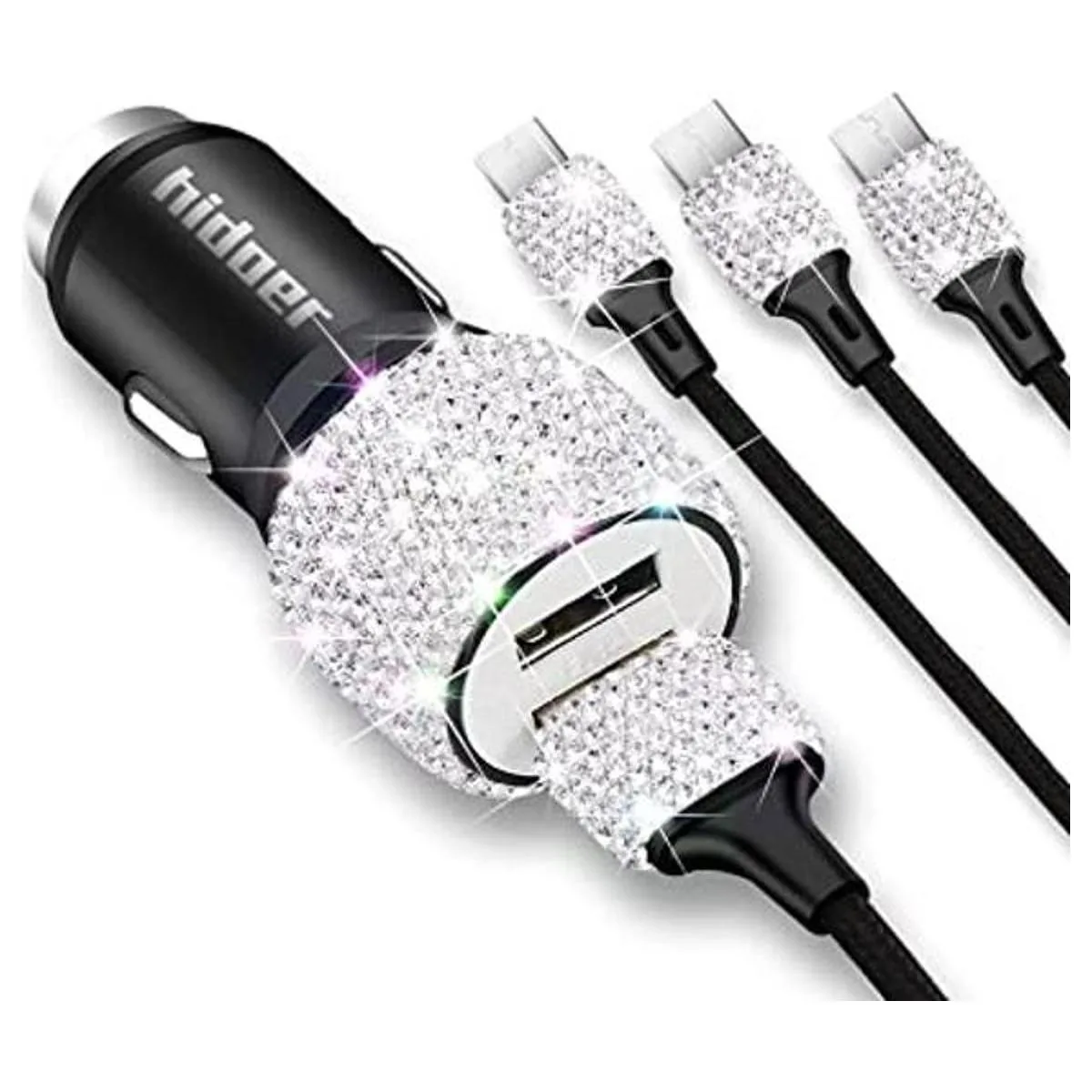 Bling Cargador USB para automóvil de 5 V2.4 A_1