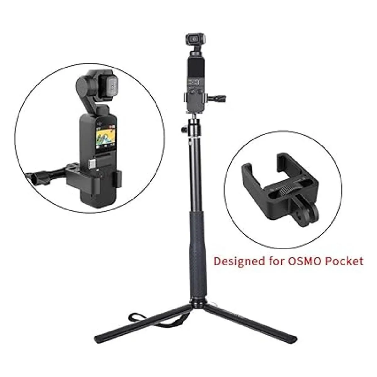 Smatree Selfie Stick compatible con DJI OSMO Pocket 2OSMO