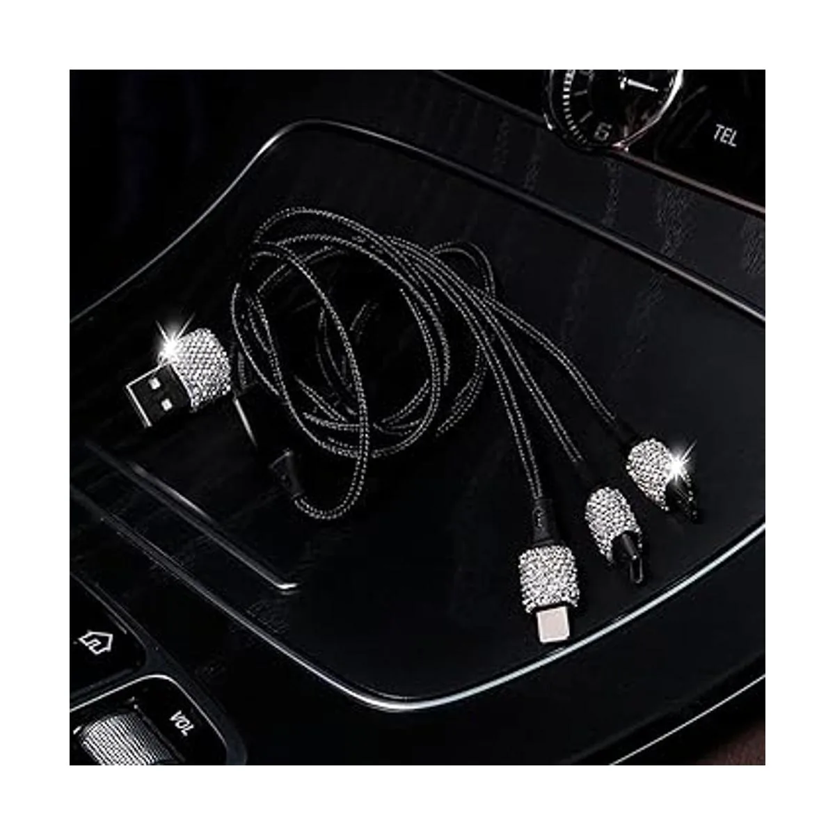 Bling Cargador USB para automóvil de 5 V2.4 A_4