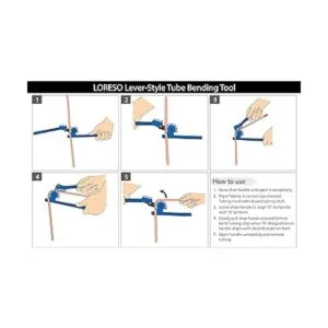 LORESO Dobladora de tubos dobladora de tubos de 0 a 180_5