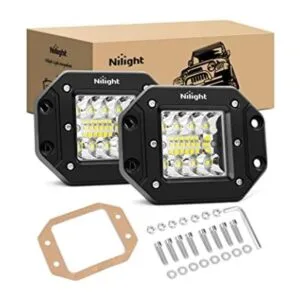 Nilight 2 cápsulas de luz LED de montaje empotrado de 42_1