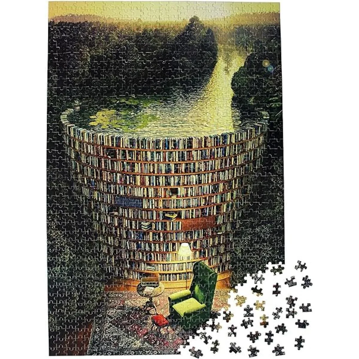 Moruska Rompecabezas para adultos 1000 piezas de madera_1