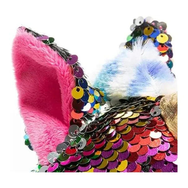 HollyHOME Lentejuelas Unicornio de peluche de juguete_6