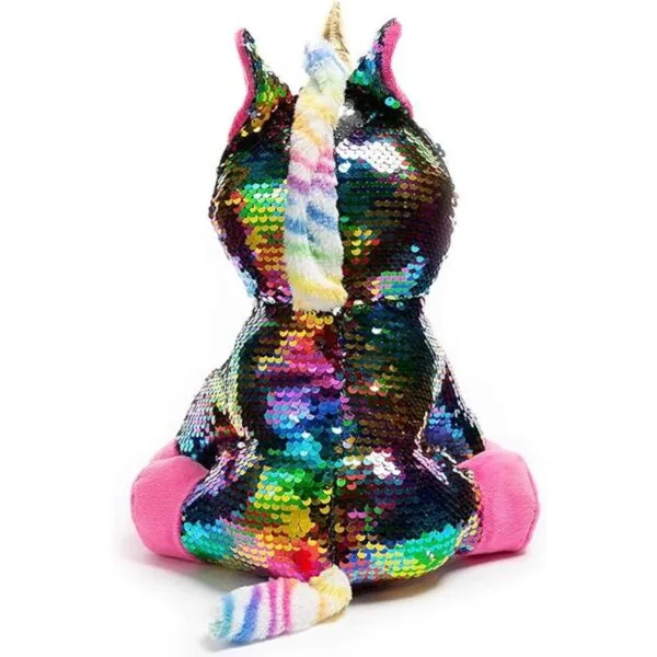 HollyHOME Lentejuelas Unicornio de peluche de juguete_3
