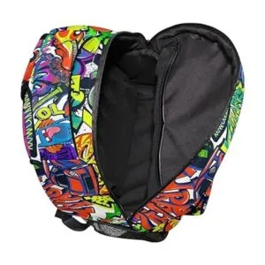 Tarity Cool Graffiti mochila escolar para niños y niñas