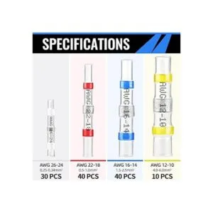 Conectores de alambre de soldadura termorretráctil_2