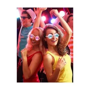 3 piezas de gafas de caleidoscopio gafas de sol de