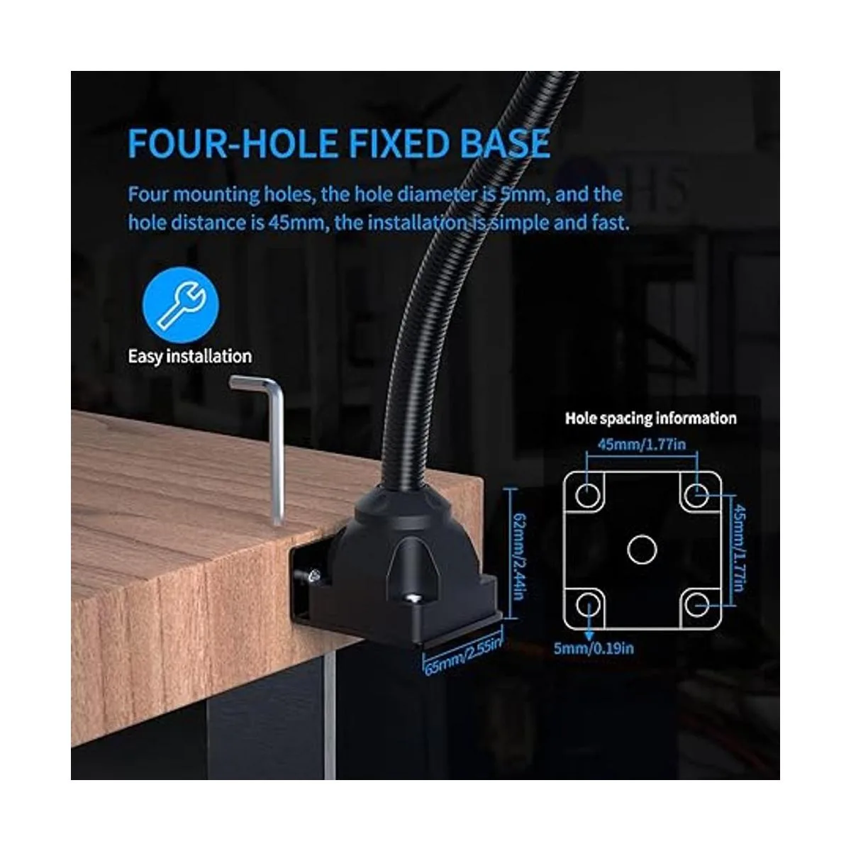Luz de trabajo LED IP65 resistente al agua lámpara de_5