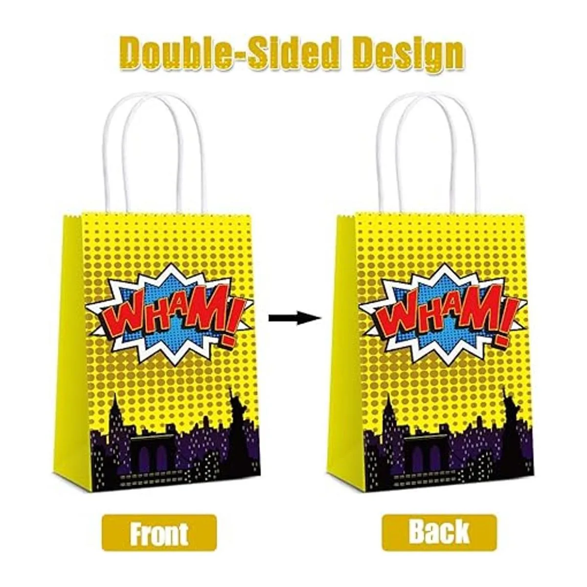 Superhéroe suministros para fiestas 24 bolsas de_3