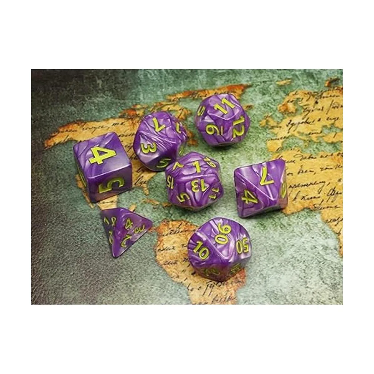Dice DND Juego de dados poliédricos de 0.984 in para_5