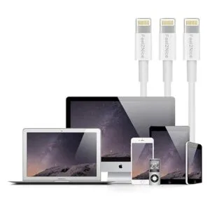 Cable cargador para iPhone color blanco_3