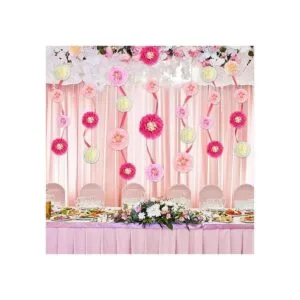 Gejoy 20 piezas de papel de seda de flores de crisanto_6