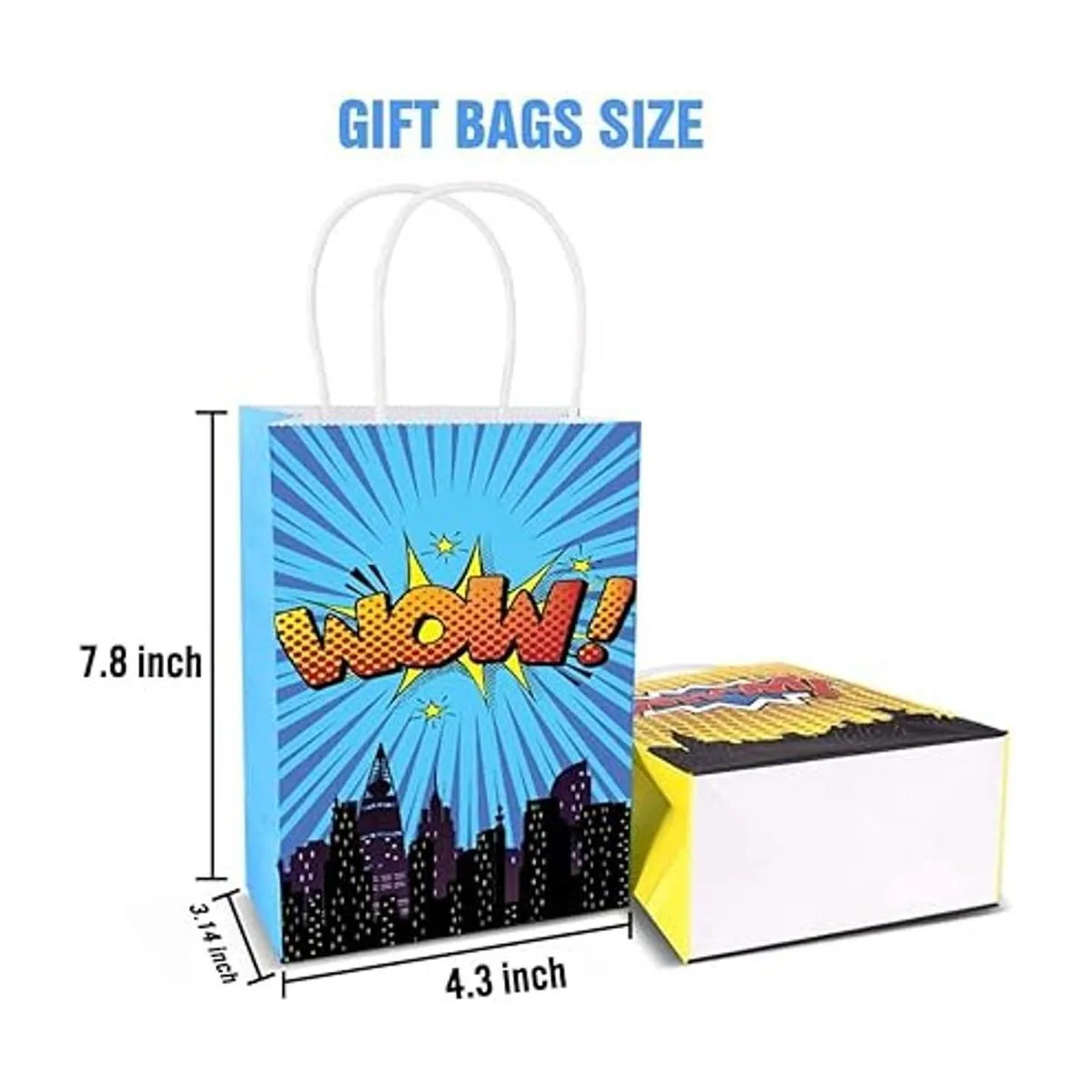 Superhéroe suministros para fiestas 24 bolsas de_4