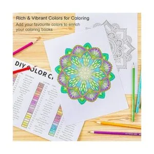 Shuttle Art 172 lápices de colores núcleo suave juego de_5