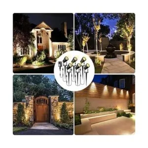 ECOWHO Iluminación de paisaje de bajo voltaje 12 V para_6