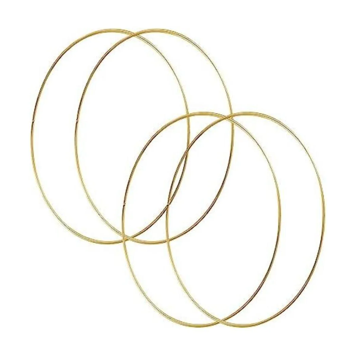 HOHIYA 4 piezas de aro de metal de 19 pulgadas corona_1