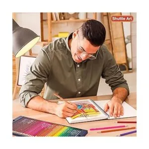Shuttle Art 172 lápices de colores núcleo suave juego de_6