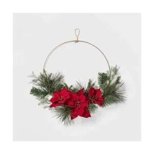 HOHIYA 4 piezas de aro de metal de 19 pulgadas corona_5