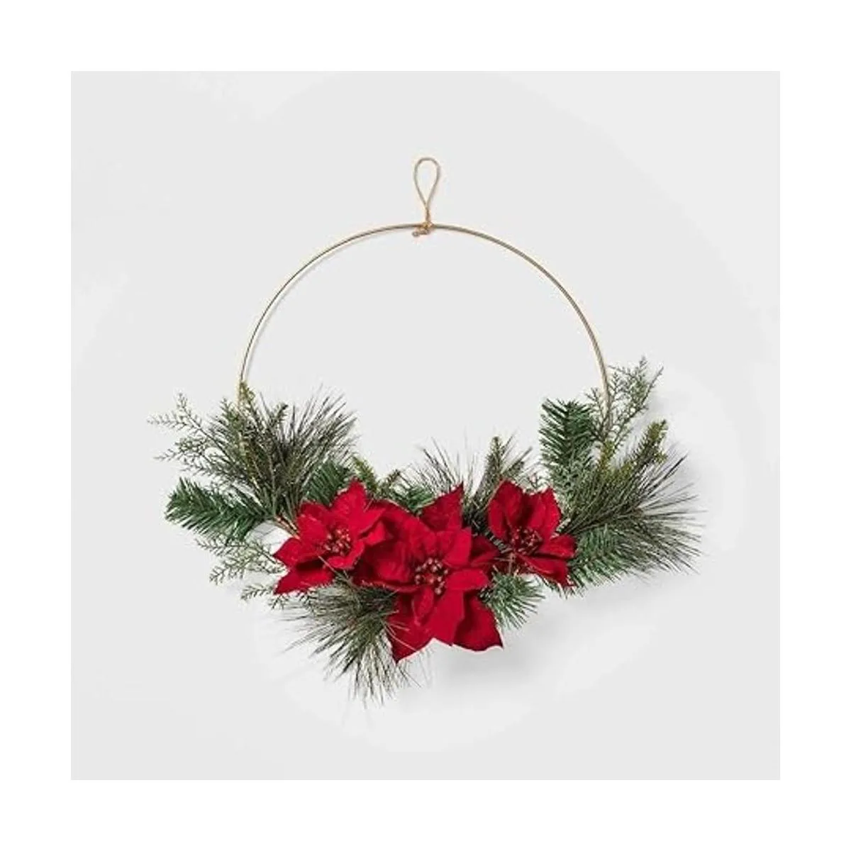 HOHIYA 4 piezas de aro de metal de 19 pulgadas corona_5