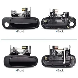 FAERSI Juego de 8 manijas de puerta interiores exteriores_2