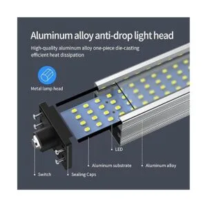 Luz de trabajo magnética luz de máquina LED 44 ledes_3