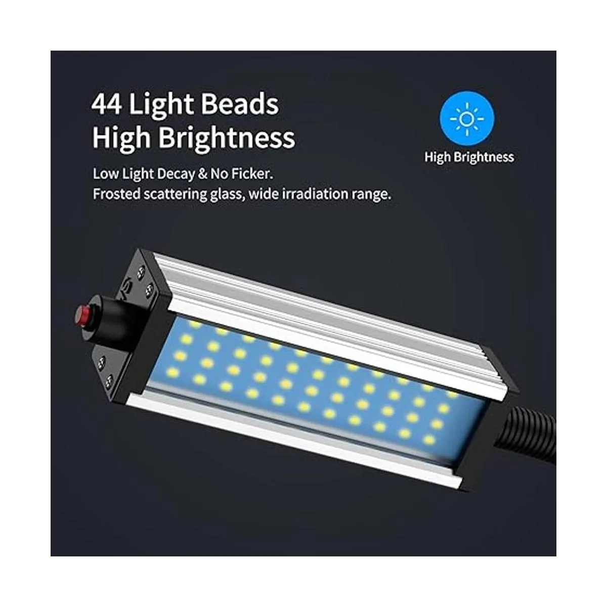 Luz de trabajo magnética luz de máquina LED 44 ledes_4