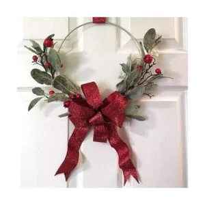 HOHIYA 4 piezas de aro de metal de 19 pulgadas corona_4