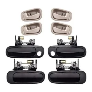 FAERSI Juego de 8 manijas de puerta interiores exteriores_1