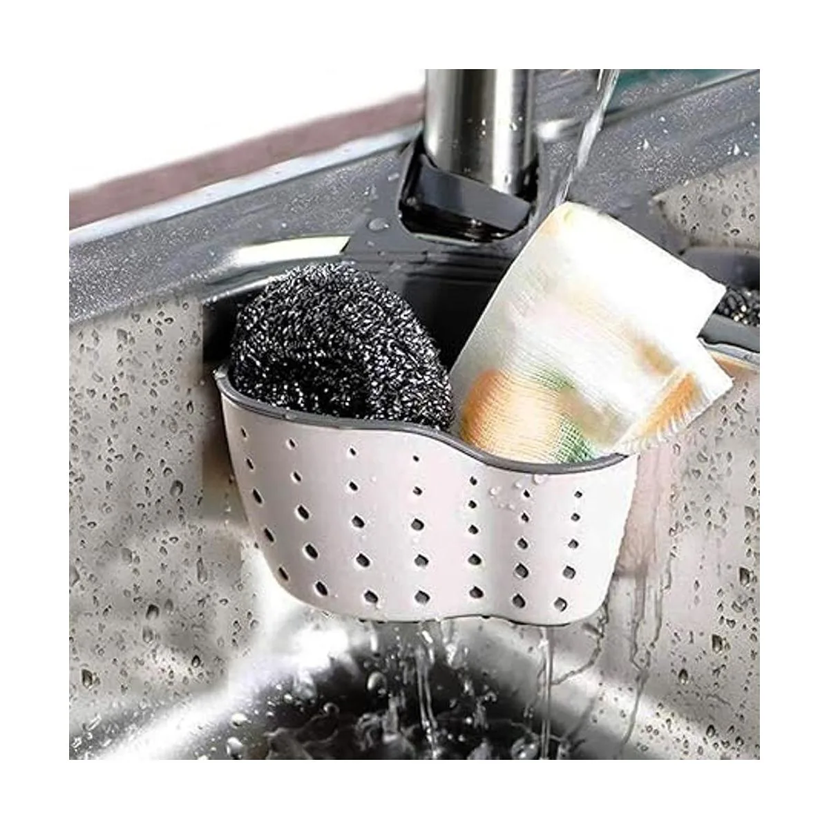 EC ELEGANTCHARM Soporte de esponja de silicona para_3