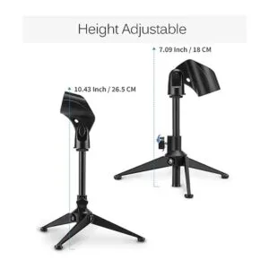 Moukey Soporte universal para micrófono de escritorio_3