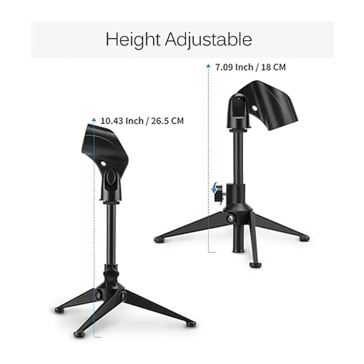 Moukey Soporte universal para micrófono de escritorio_3