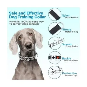 Supet Collar de pinza para perro collar ajustable para_3