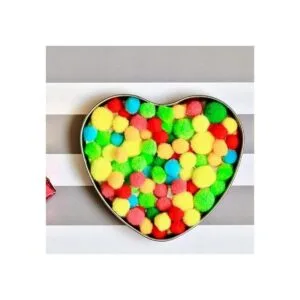 700 pompones surtidos de 1 pulgada para artes y