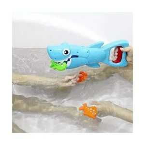 Invench Juguete de tiburón para la tina para bebés_4
