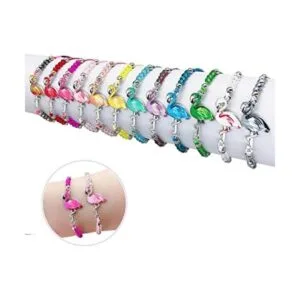 Elesa Miracle 12 pulseras de cuentas de cristal de amistad_1