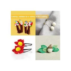 700 pompones surtidos de 1 pulgada para artes y